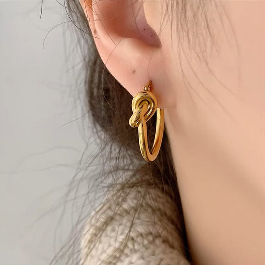 Pureline Gold Studs earings