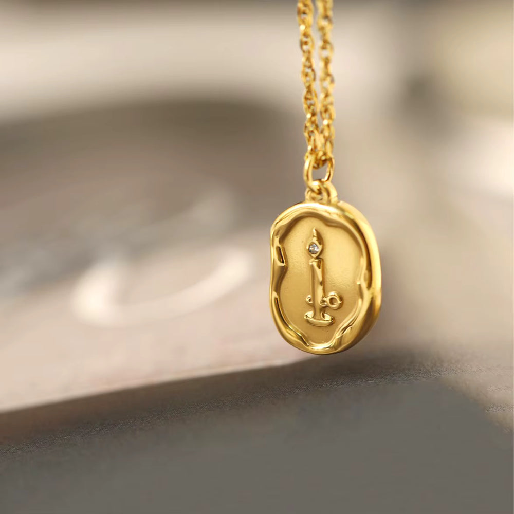 AuraDrop Minimal Necklace
