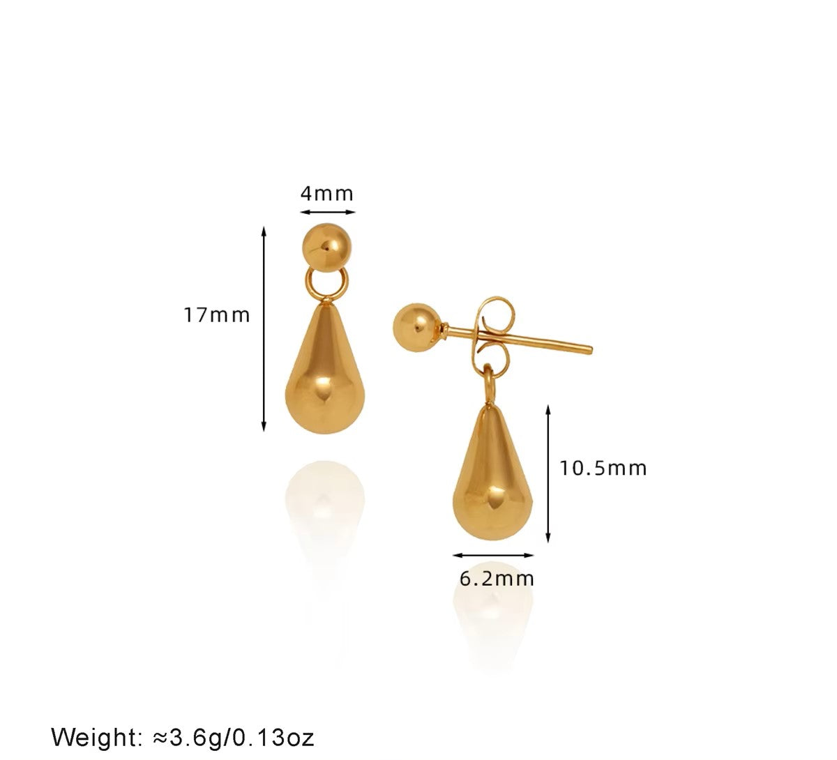 Velora Pearl Drops earings