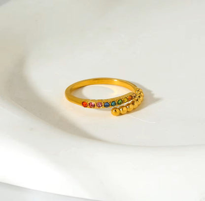 Gentle Curve Band rings