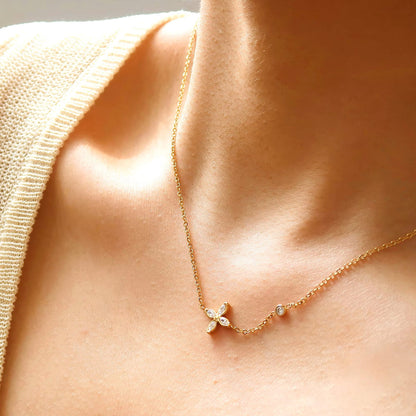 Lunaria Drop Chain