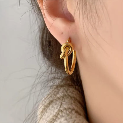 Pureline Gold Studs earings