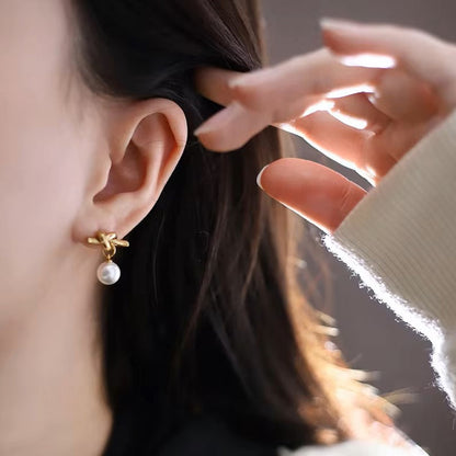 Ivory Drop Earrings