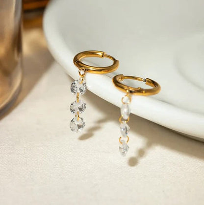 Luna Glow drops earing