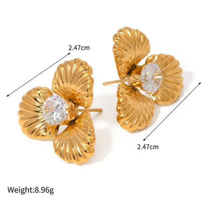 Lightline Gold Drops earings