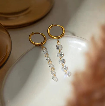 Luna Glow drops earing