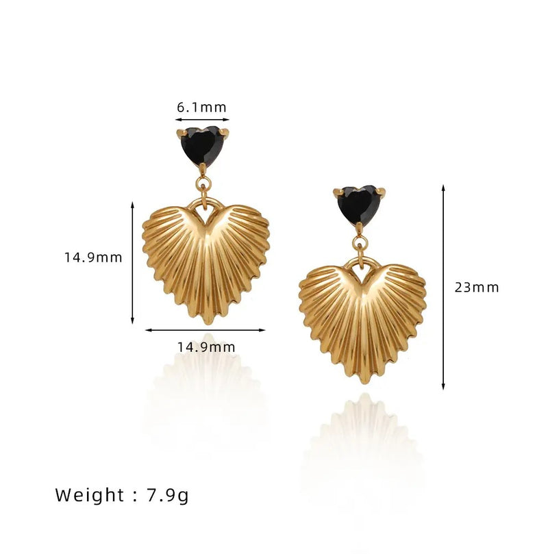 Velvet Empress Drops earings