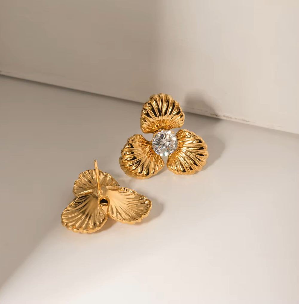 Lightline Gold Drops earings