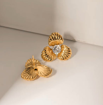 Lightline Gold Drops earings