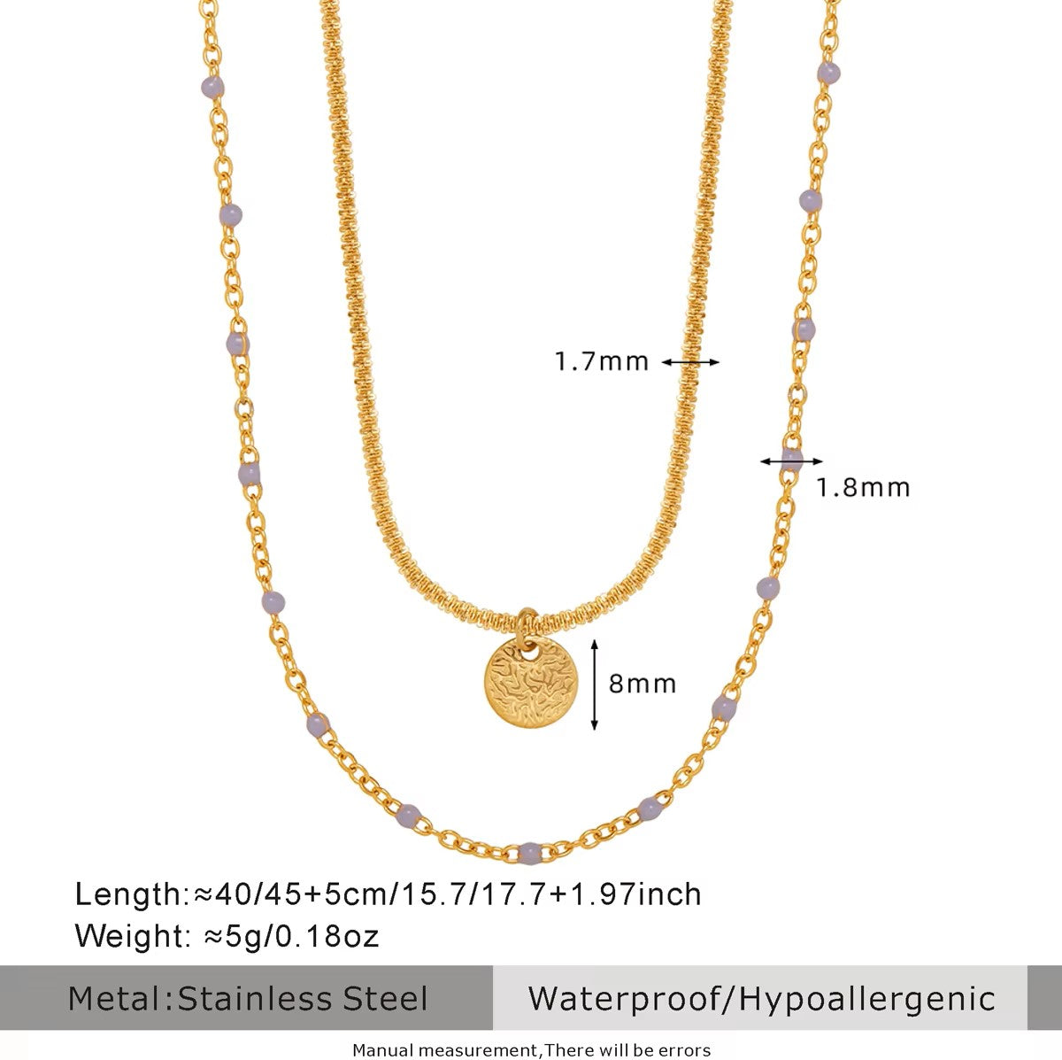 Silent Spark Necklace