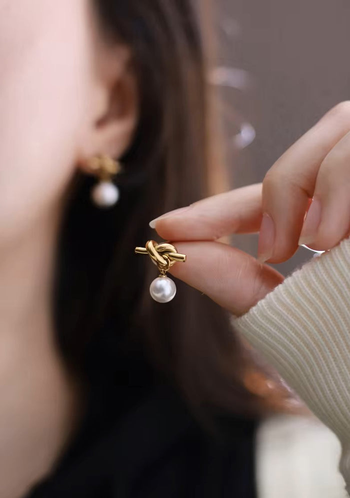 Ivory Drop Earrings