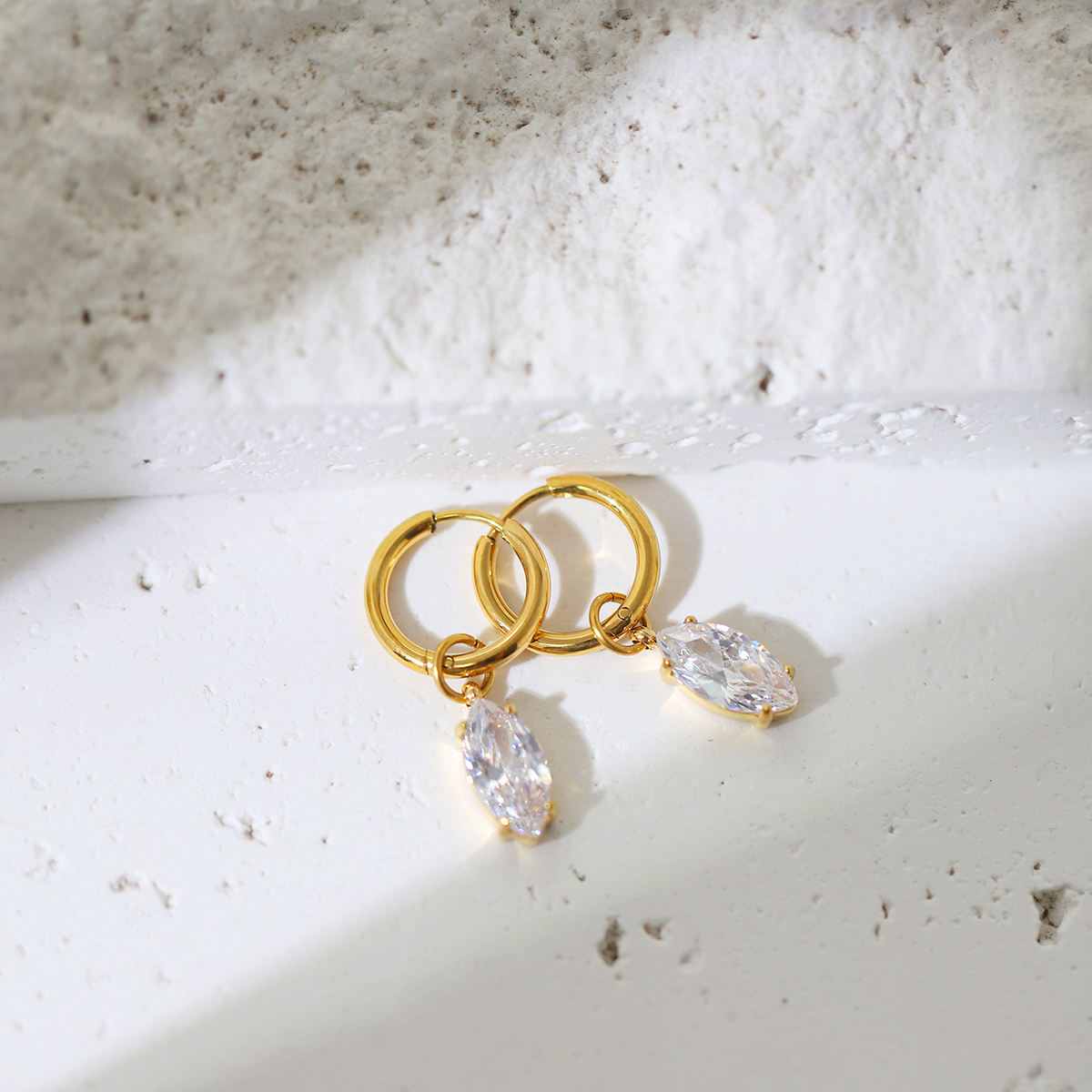 Soft Halo Mini Hoops earings