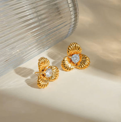 Lightline Gold Drops earings