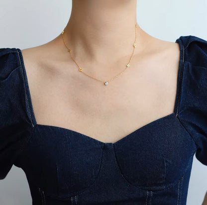 Rosé Whisper Necklace