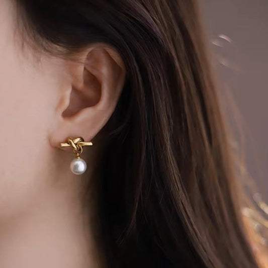Ivory Drop Earrings