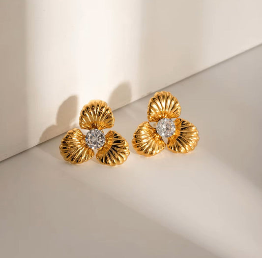 Lightline Gold Drops earings