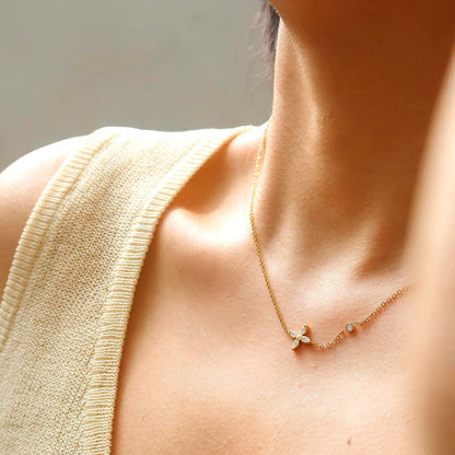Lunaria Drop Chain
