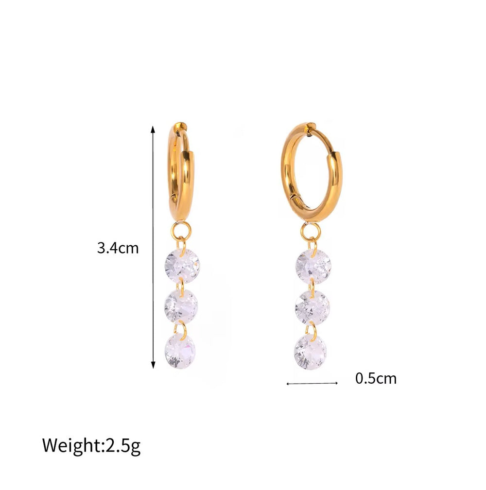 Luna Glow drops earing