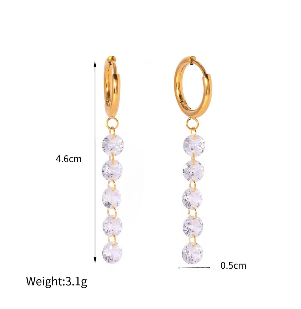 Luna Glow drops earing