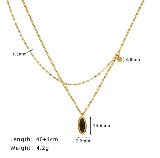 Velin Curve Necklace