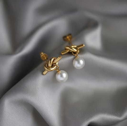 Ivory Drop Earrings