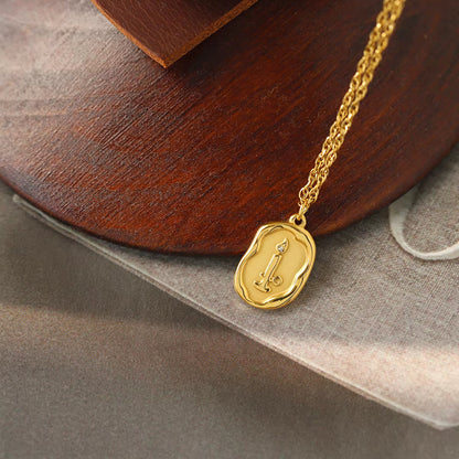AuraDrop Minimal Necklace