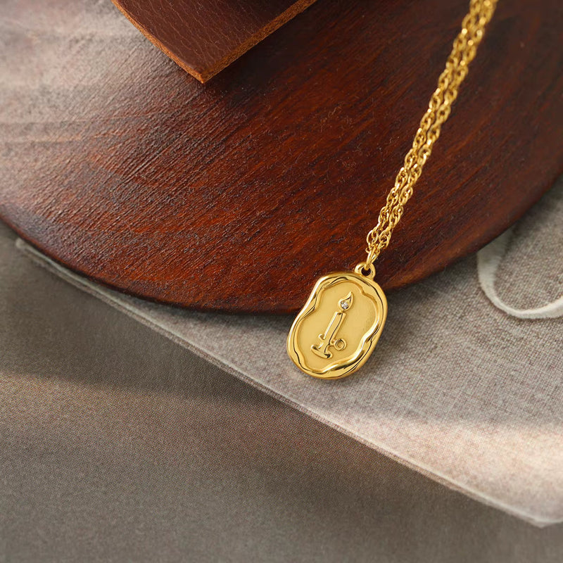 AuraDrop Minimal Necklace