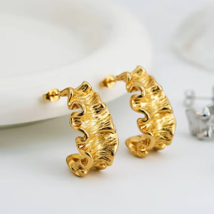 Seraphine Glow Hoops earings