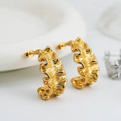 Seraphine Glow Hoops earings