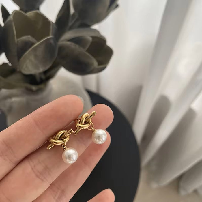 Ivory Drop Earrings