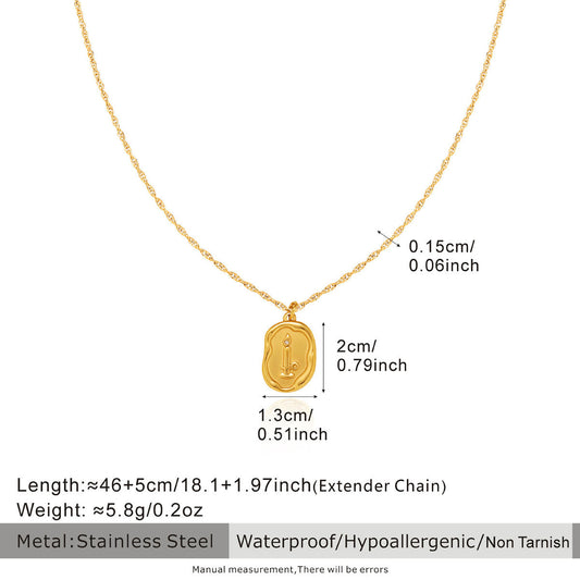 AuraDrop Minimal Necklace