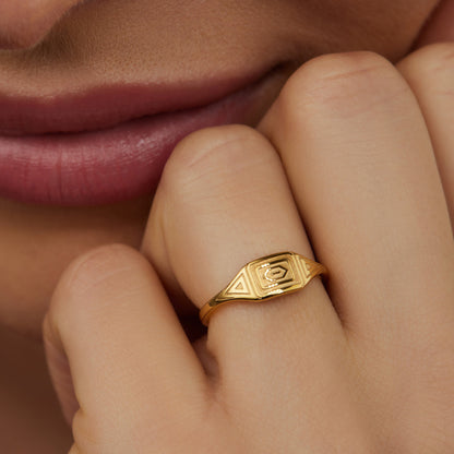 Rosé Whisper Ring